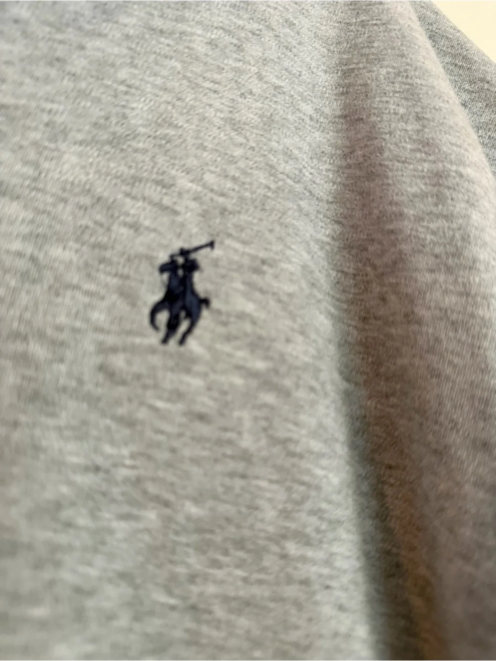 XL Ralph Lauren Heather Gray Polo with Embroidered Pony